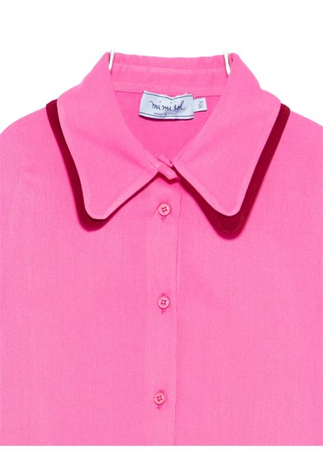 Camicia con colletto MIMISOL | MFCA104 TS0322FCB